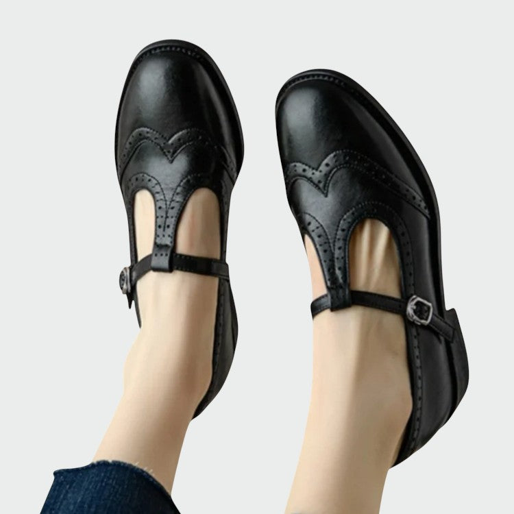 Alma – Pantofi eleganți din piele Mary Jane