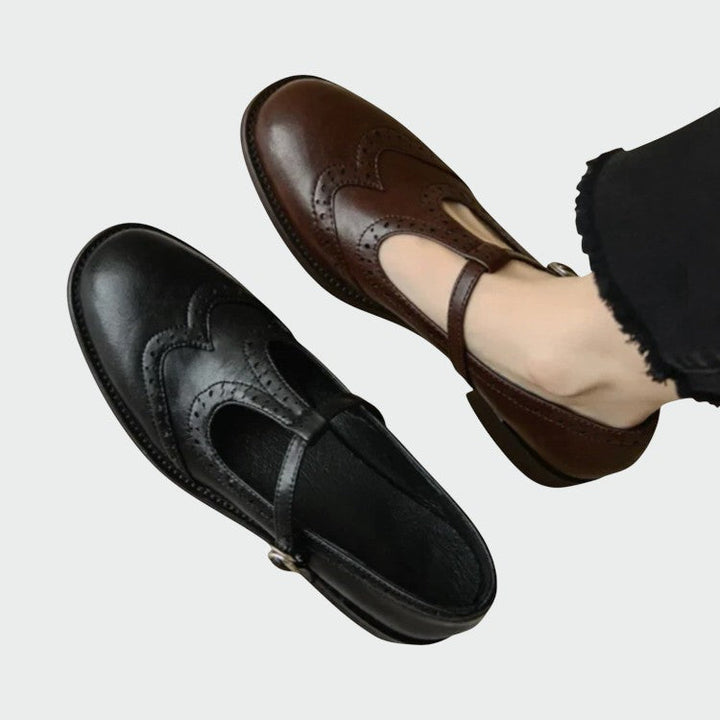 Alma – Pantofi eleganți din piele Mary Jane