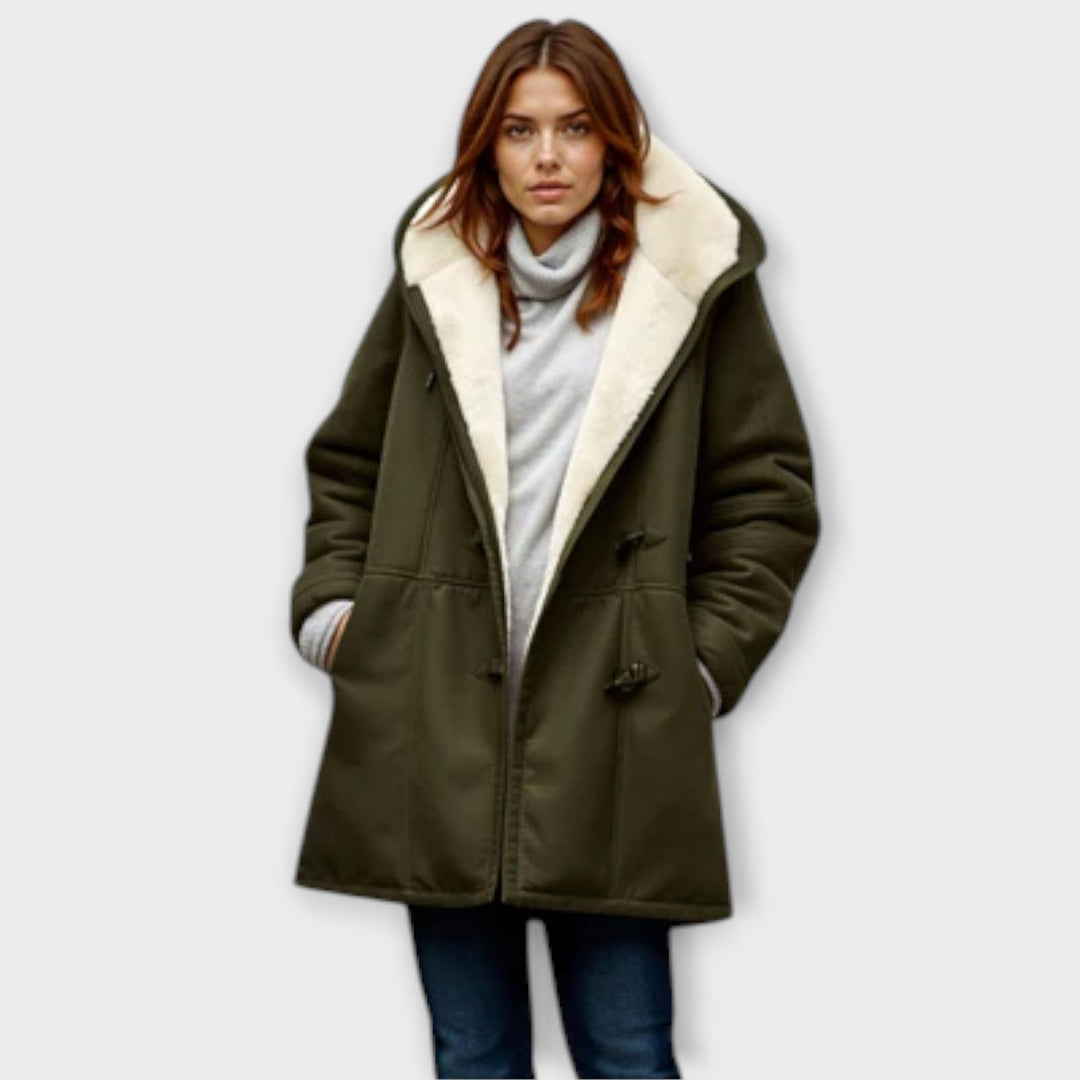 Antonia - Palton confortabil cu fleece