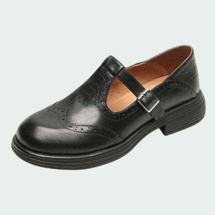 Alma – Pantofi Mary Jane din piele elegantă