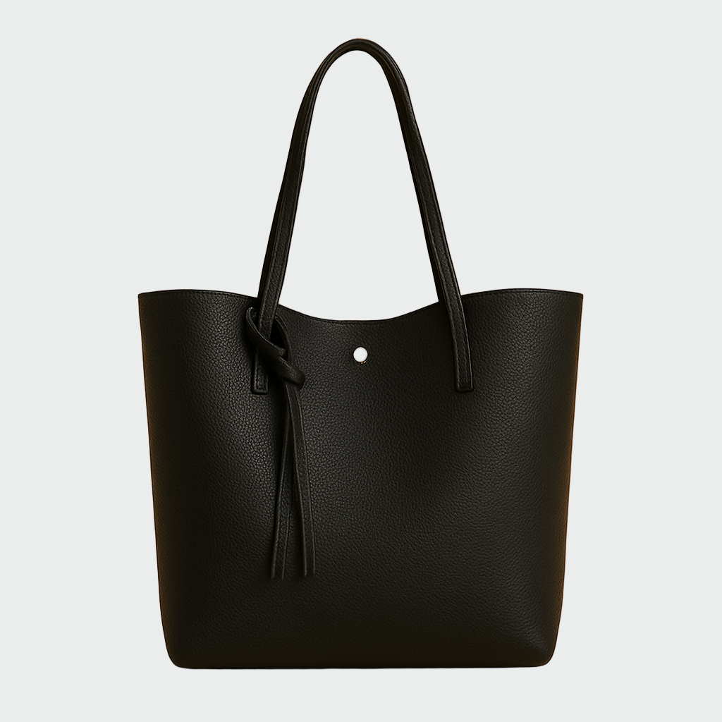 Tidløs læderhåndbagage