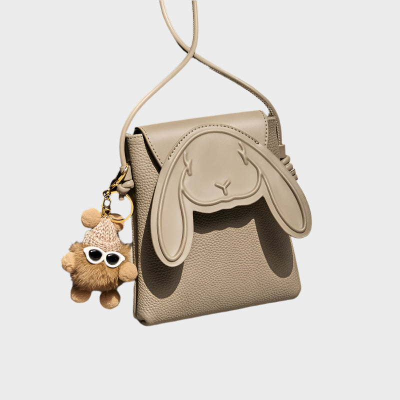 Læder Mini Crossbody Taske