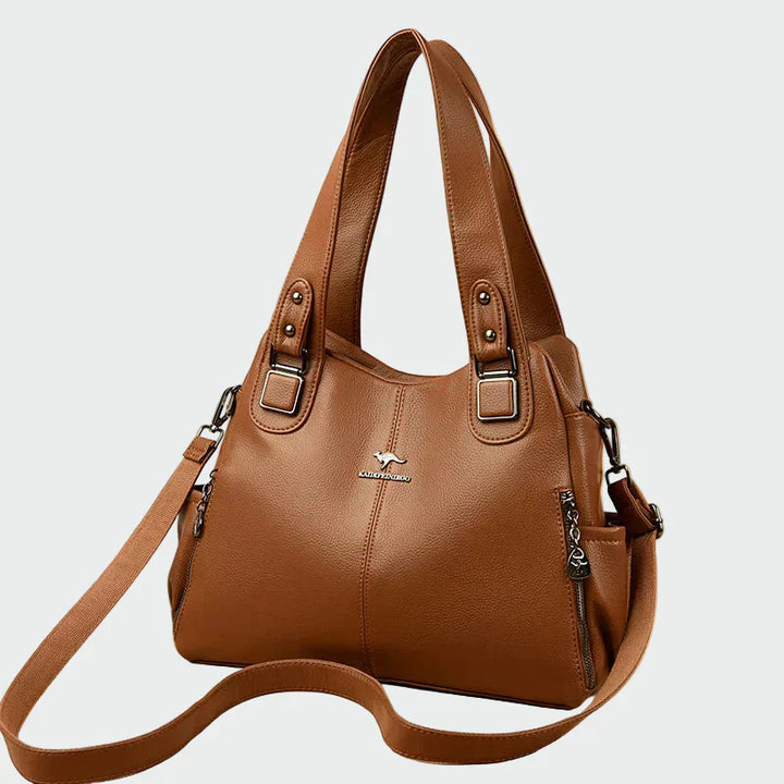 Elegant retro skuldertaske