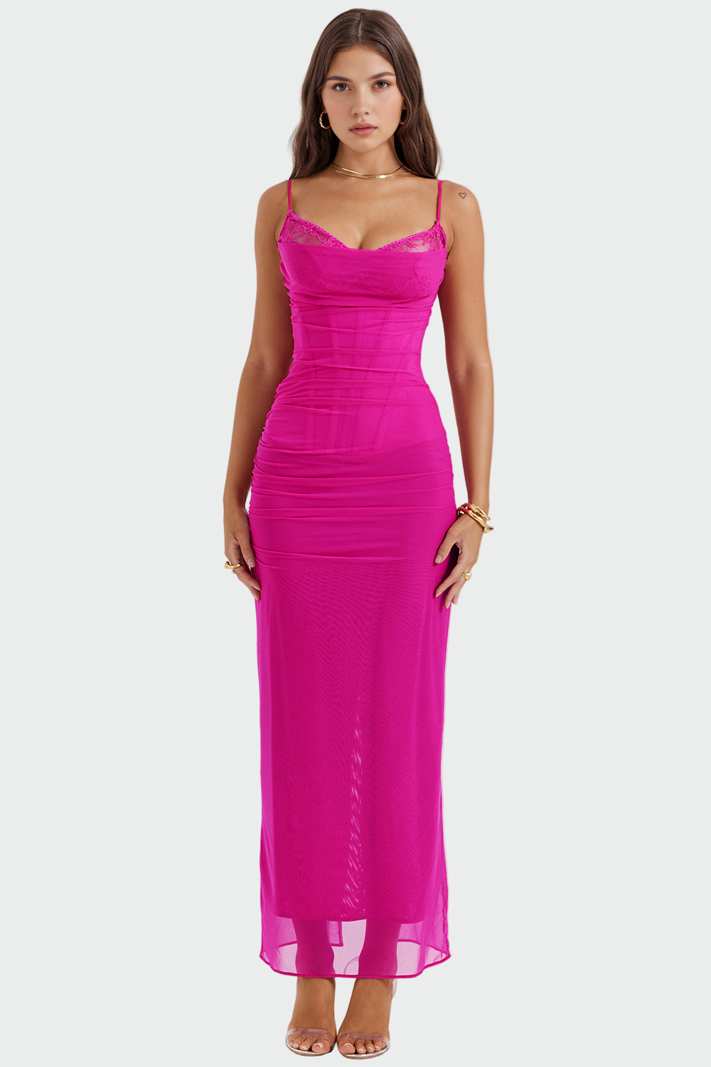 Aouri | Rochie Maxi din Tulle