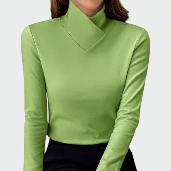 Alma - Formă elegantă cu guler înalt