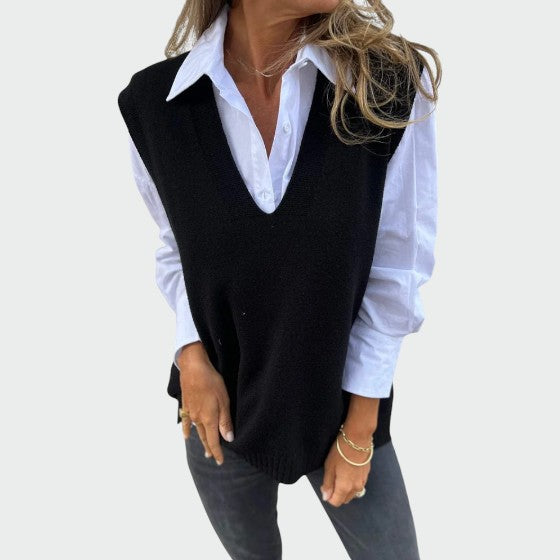 Alma - Cardigan tricotat confortabil