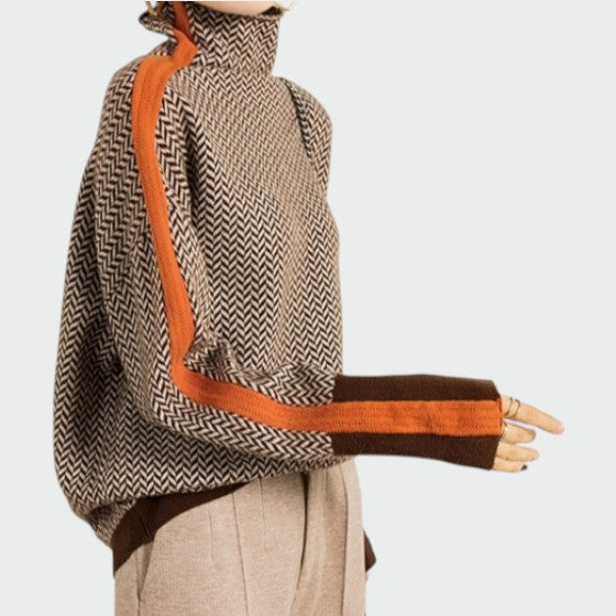 Alma - Sildben Luxe Rullekrave