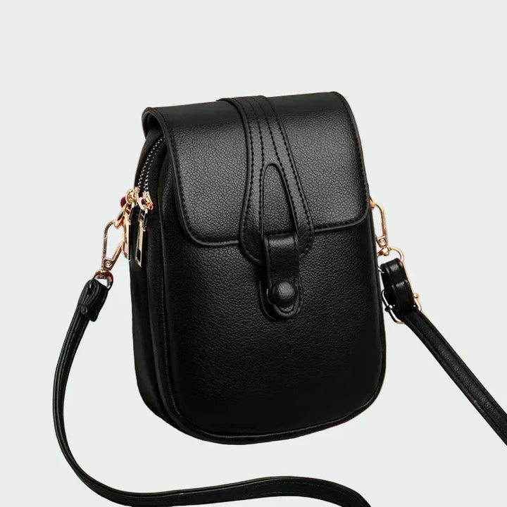 Elegant retro lædertaske