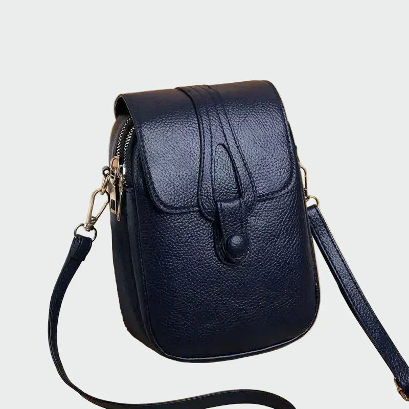 Elegant retro lædertaske