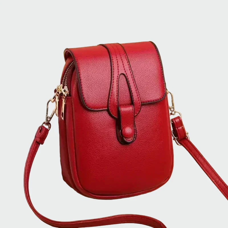 Elegant retro lædertaske