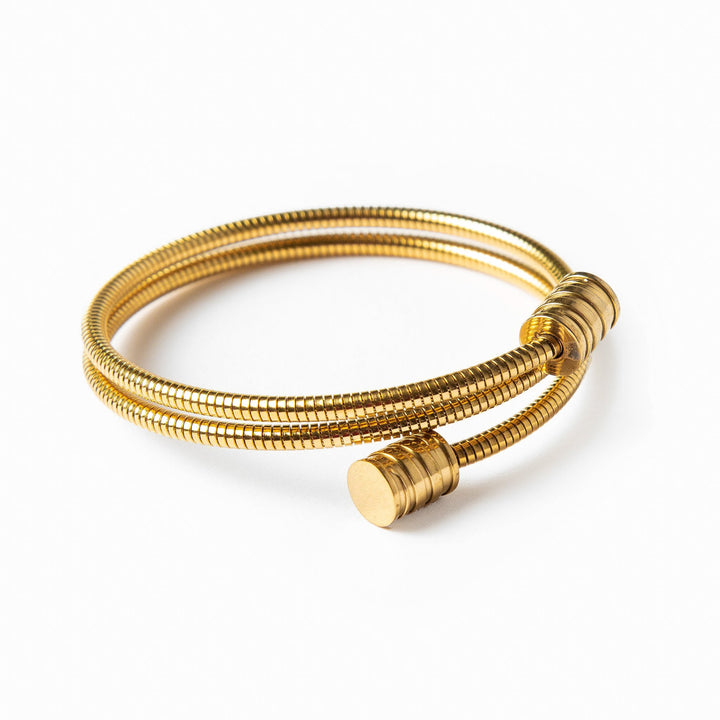 Twister Guld Armbånd