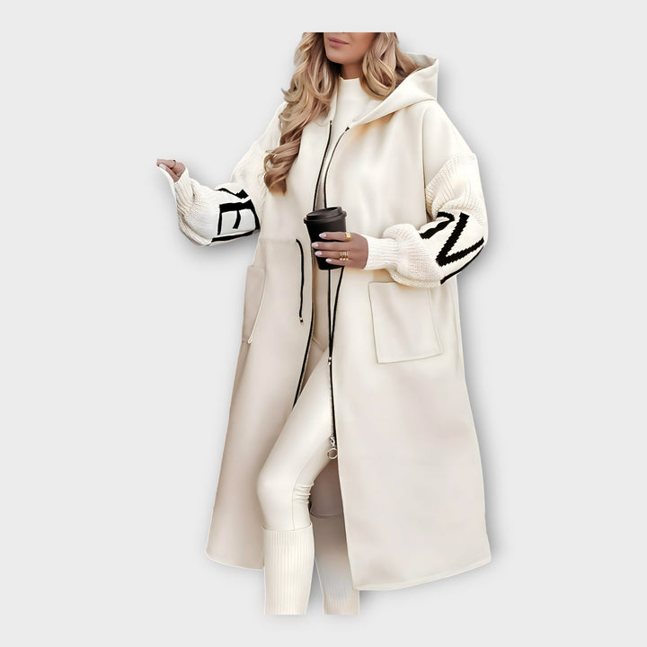 Palton Elegant cu Detalii Moderne