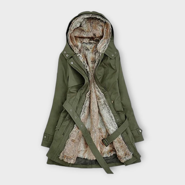 Mikash - Palton cu Floral For