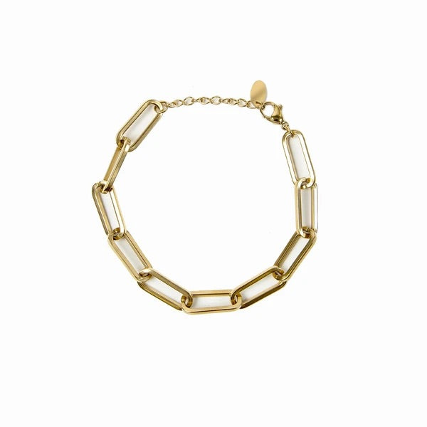 Clip Guld Armbånd